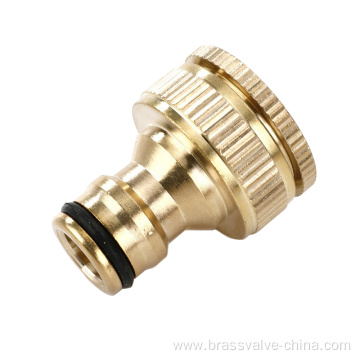 Brass garden hose tap adaptor
